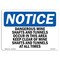 Signmission Safety Sign, OSHA Notice, 7" Height, 10" Width, OSHA-Do-Not-Enter-Sign-, Landscape OS-NS-D-710-L-17040 - alternate 1
